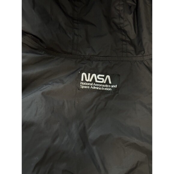 NWT Alpha Industries NASA 2nd Bomb Squadron 59 FTR Black Bomber Jacket Large - Picture 8 of 8